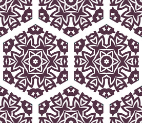 Geometric pattern. Seamless vector background. Ethnic graphic design.