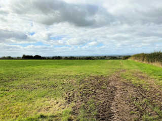 A view of the Cheshire Countryside at Malpas