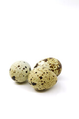 Obraz premium Quail eggs in a group