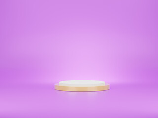 3D Podium Background