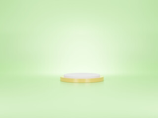 3D Podium Background