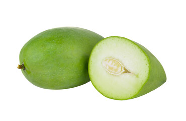 green mango on transparent png
