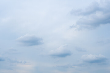 clouds are grey on sky, featureless layers of cloud, thick enough to block out the Sun. time warning before rain