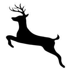 deer silhouette transparent