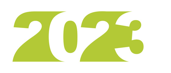 2023 Calendar year vector illustration