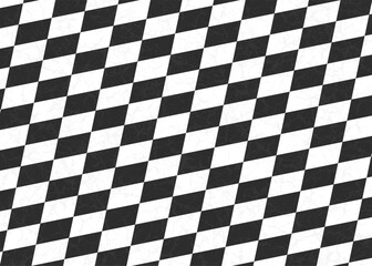 Abstract background with grungy checkered flag pattern