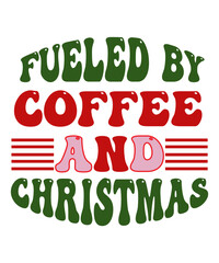 Retro Christmas SVG Bundle , Merry Christmas svg, Retro Wavy Letters svg, Christmas Retro svg, Christmas Sublimation