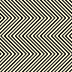 Seamless pattern with lines.Unusual poster Design .Black Vector stripes .Geometric shape. Endless texture
