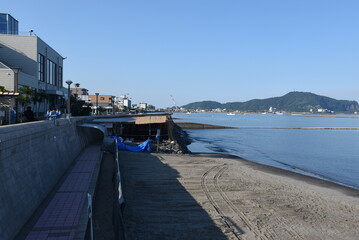 Ibusuki - Unique Onsen Town in Kagoshima, healthy sand and hot spring baths at the coastlinne,...