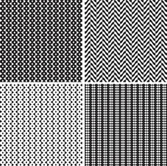 Seamless pattern with lines.Unusual poster Design .Black Vector stripes .Geometric shape. Endless texture
