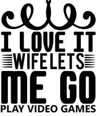 I love it when my wife design