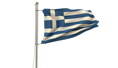 Fototapeta premium Greece Flag, Hellenic Republic, Flag