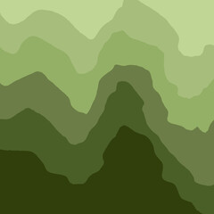 Obraz premium Green gradient abstract background
