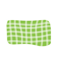 Flat Picnic Blanket Illustration