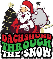 retro christmas design