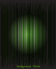 Abstract green background of draped fabric and smooth lines. Ecology and fashion. - 554494694