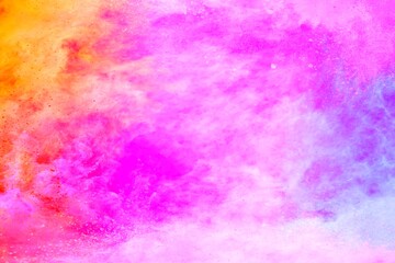 abstract cloud colorful background with space area