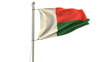 Madagascar, Republic of Madagascar, Flag