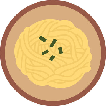 Cold Soba Noodles Japanese Food Clipart