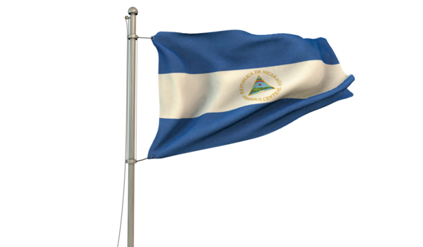 Nicaragua Flag, Republic of Nicaragua