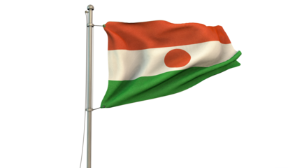 Niger Flag, Republic of the Niger