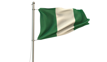 Nigeria Flag, Federal Republic of Nigeria