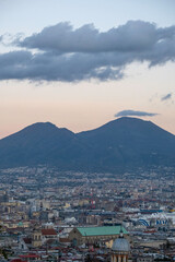 Napoli ed il Vesuvio