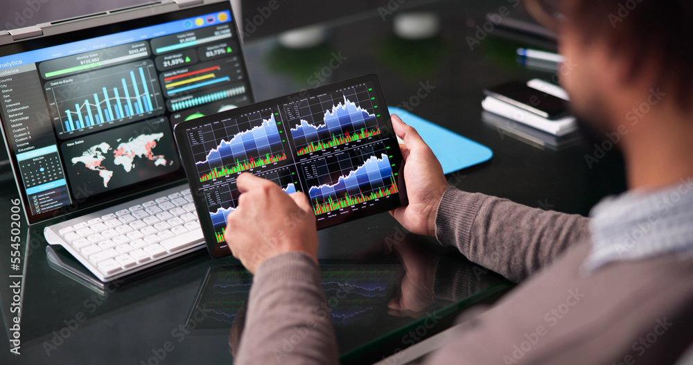 Poster kpi business analytics data dashboard