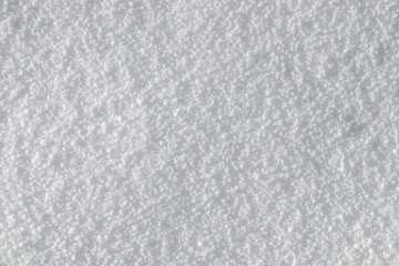 Fresh fallen white snow as background