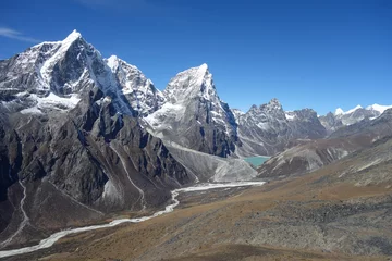 Deurstickers Ama Dablam Everest Three Passes