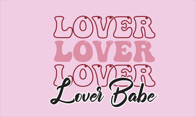 Lover Babe Retro Valentine Png