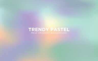 Pastel Colors Mesh Background