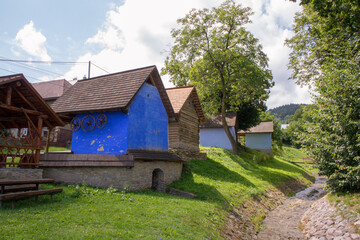 Obraz premium Village of Hervartov, Slovakia