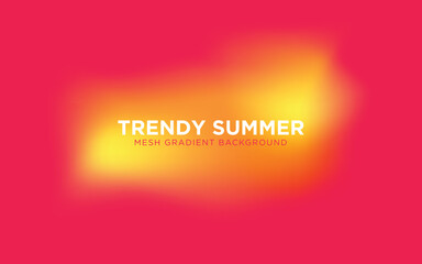 Mesh Gradient Background for Summer