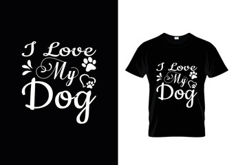 The More People I Meet The More I Love My Dog T-Shirt Design, Dog T Shirt Design, Dog Lover T-Shirt Design