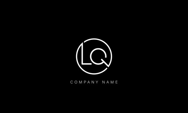 QL, LQ Abstract Letters Logo Monogram