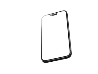 Smartphone. Mobile phone Template. Telephone 3d