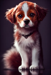 Cute puppy dog
