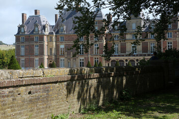 Castle of Eu - Musee Louis Philippe - Seine Maritime - Normandie - France