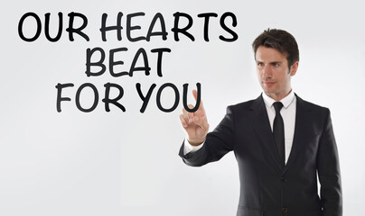 Our hearts beat for you