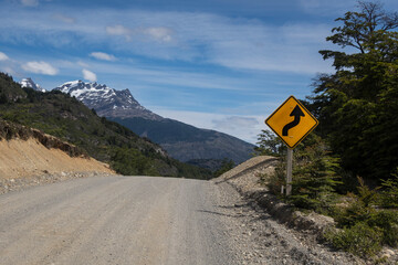 part of the carretera austral in chile