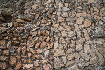 Mallorquinische urtümliche Mauer
