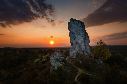 Wysoka Rock Formation