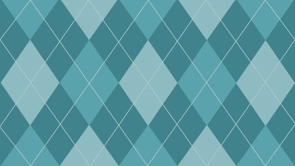 turquoise seamless geometric pattern argyle with stripes