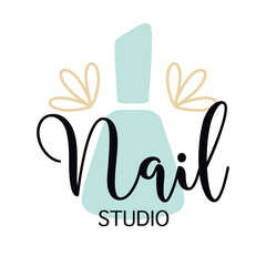 logo business nails 