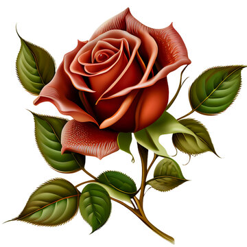 Red Rose Transparent Background