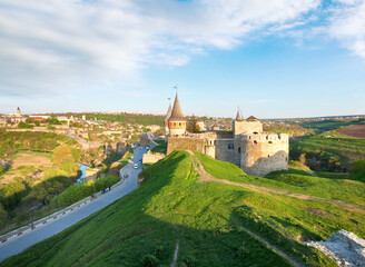 Fototapeta na wymiar Kamianets-Podilskyi Castle (Ukraine)