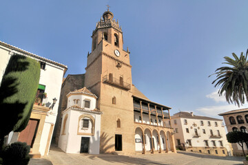 Church  de Santa María la Mayor in Ronda, Spain