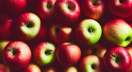 red apple background