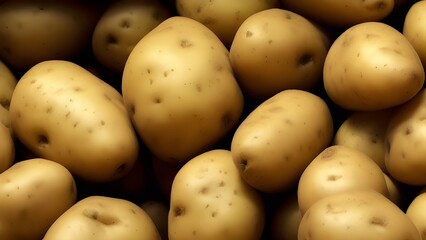 potatoes in market